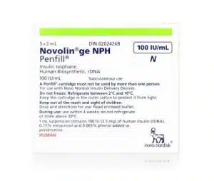 Novolin Penfill Cartridge